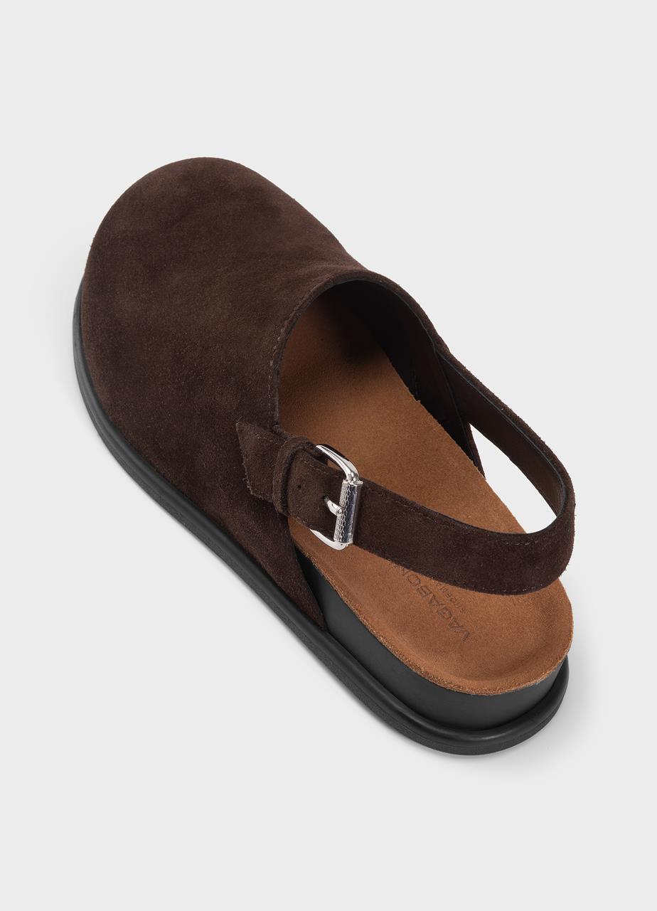 Effie mules Brown suede