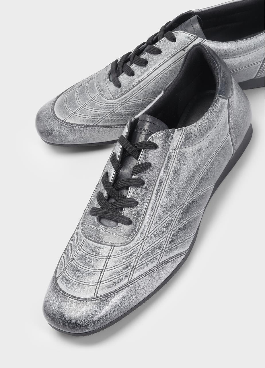 Hillary sneakers Black brush-off leather