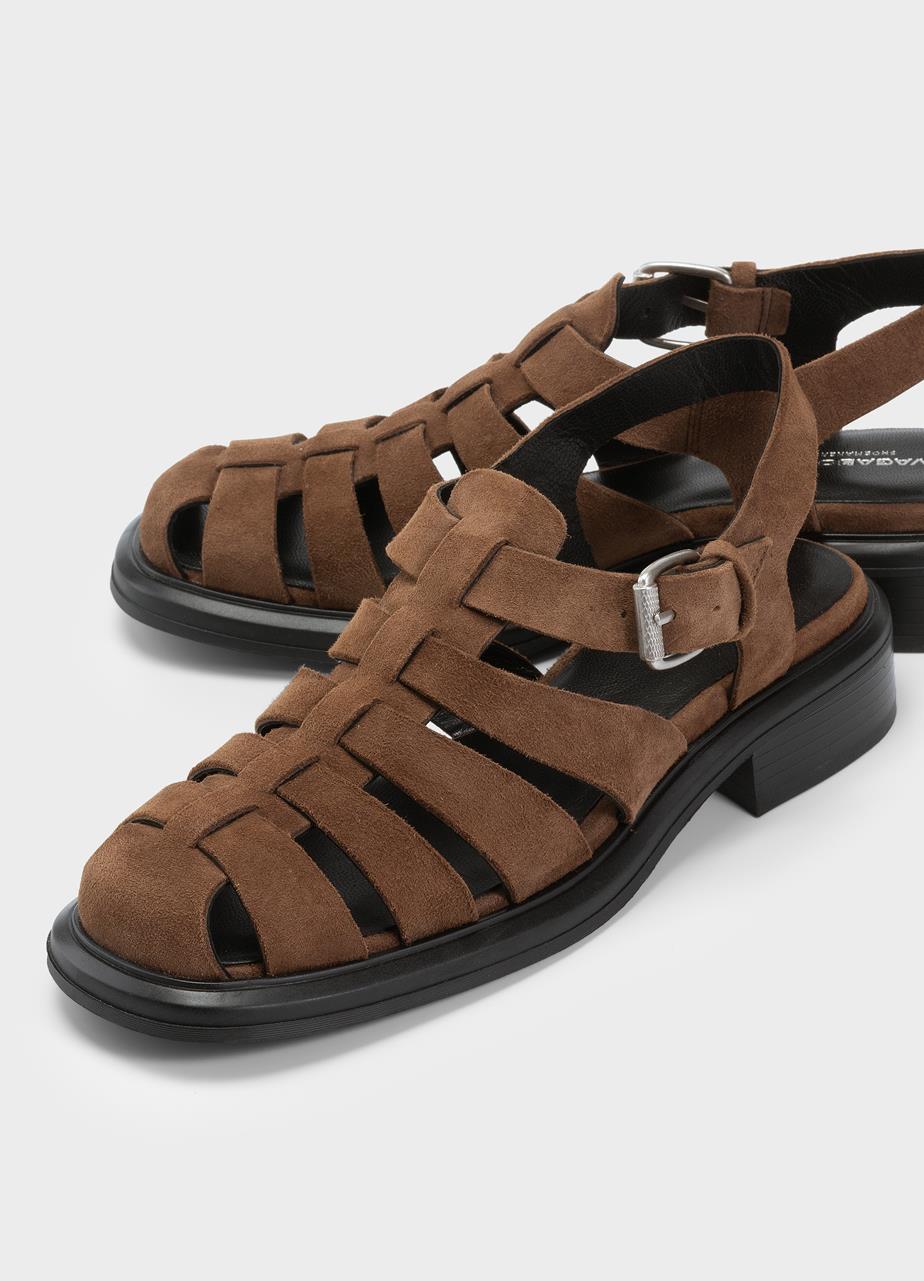 Ellis sandals Brown suede