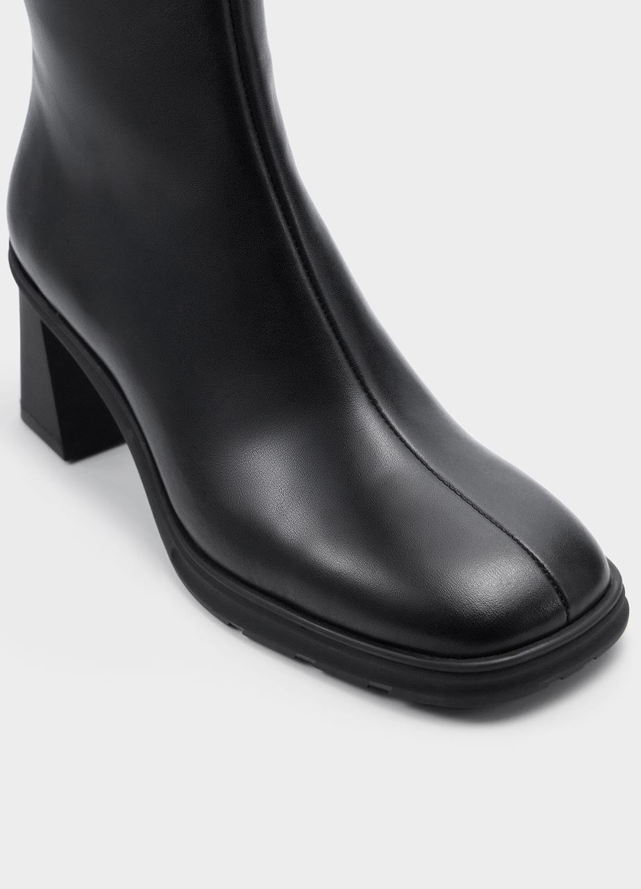 Janine tall boots Black leather