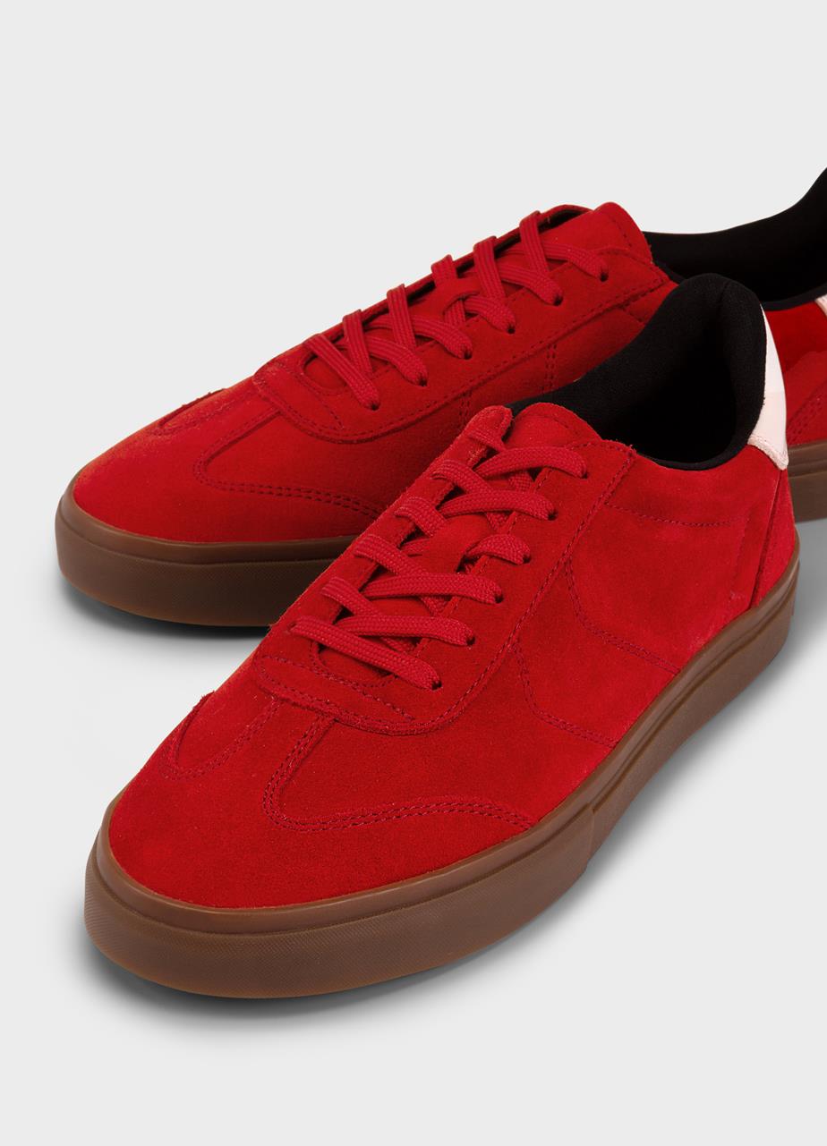 Cody sneakers Red suede/comb