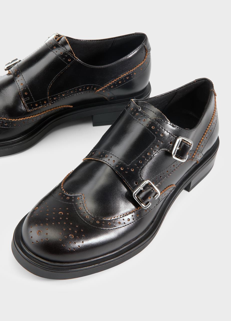 Freya shoes Black contrast edges