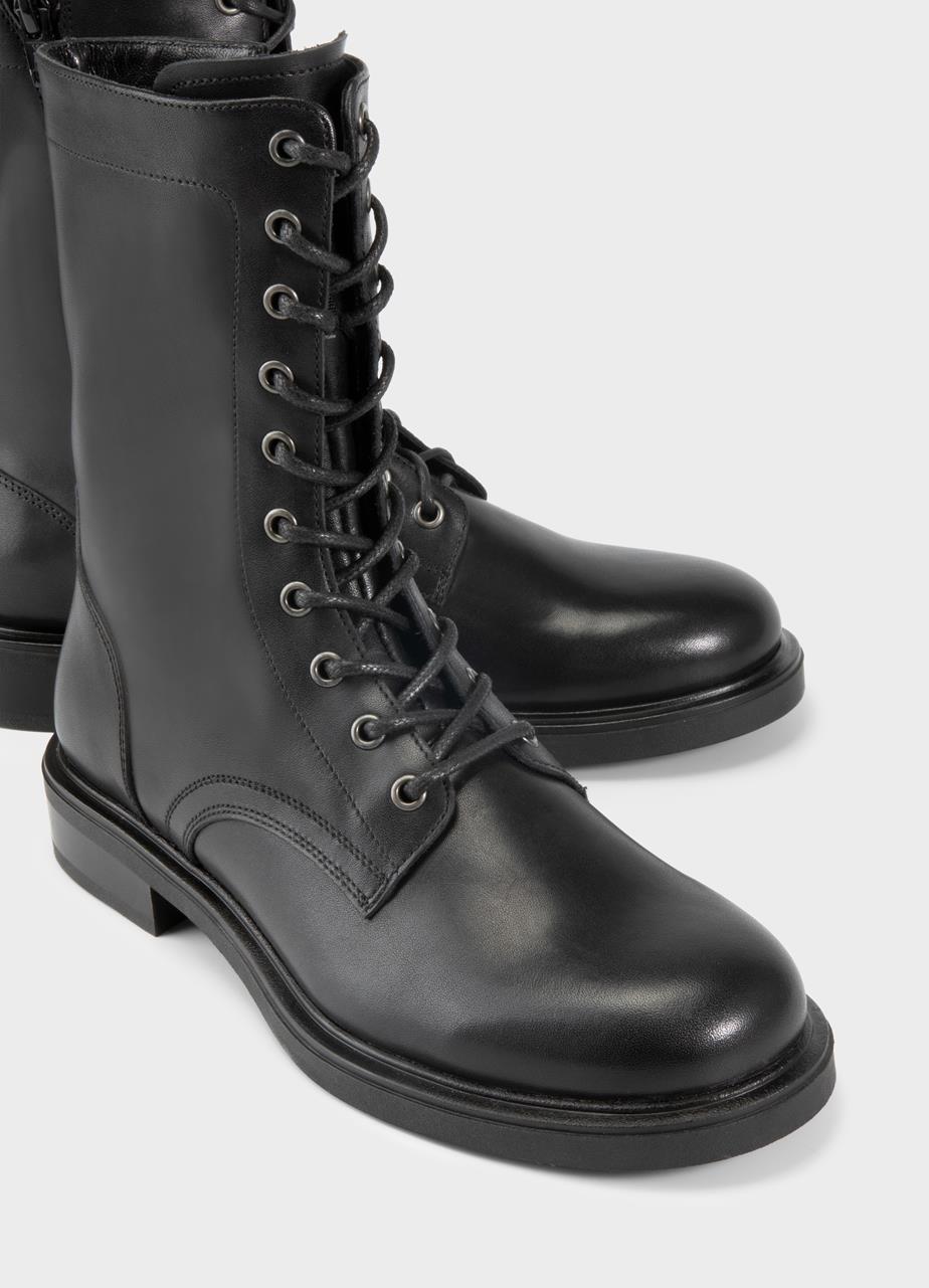 Freya boots Black leather