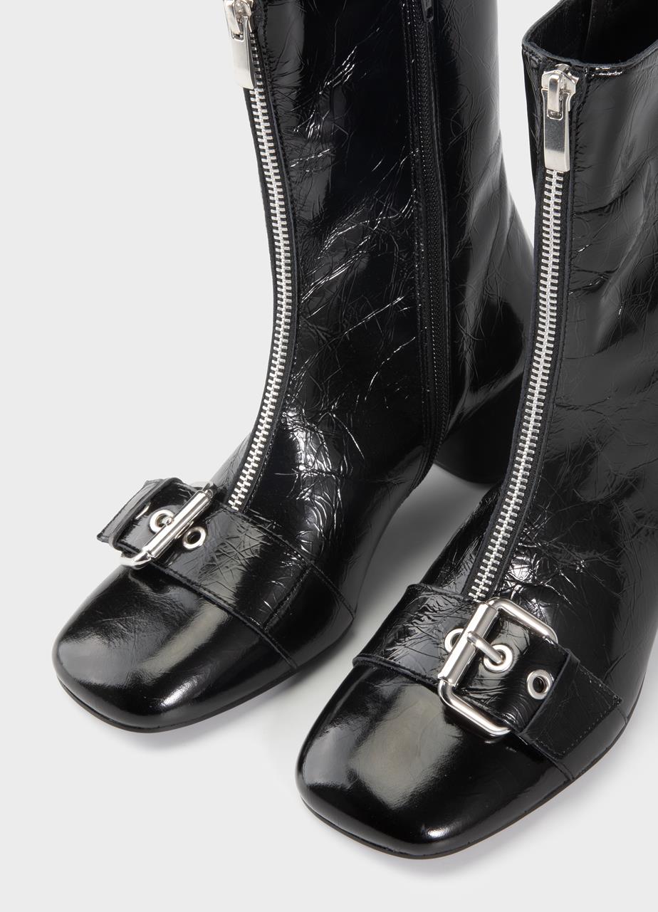 Livia boots Black patent leather