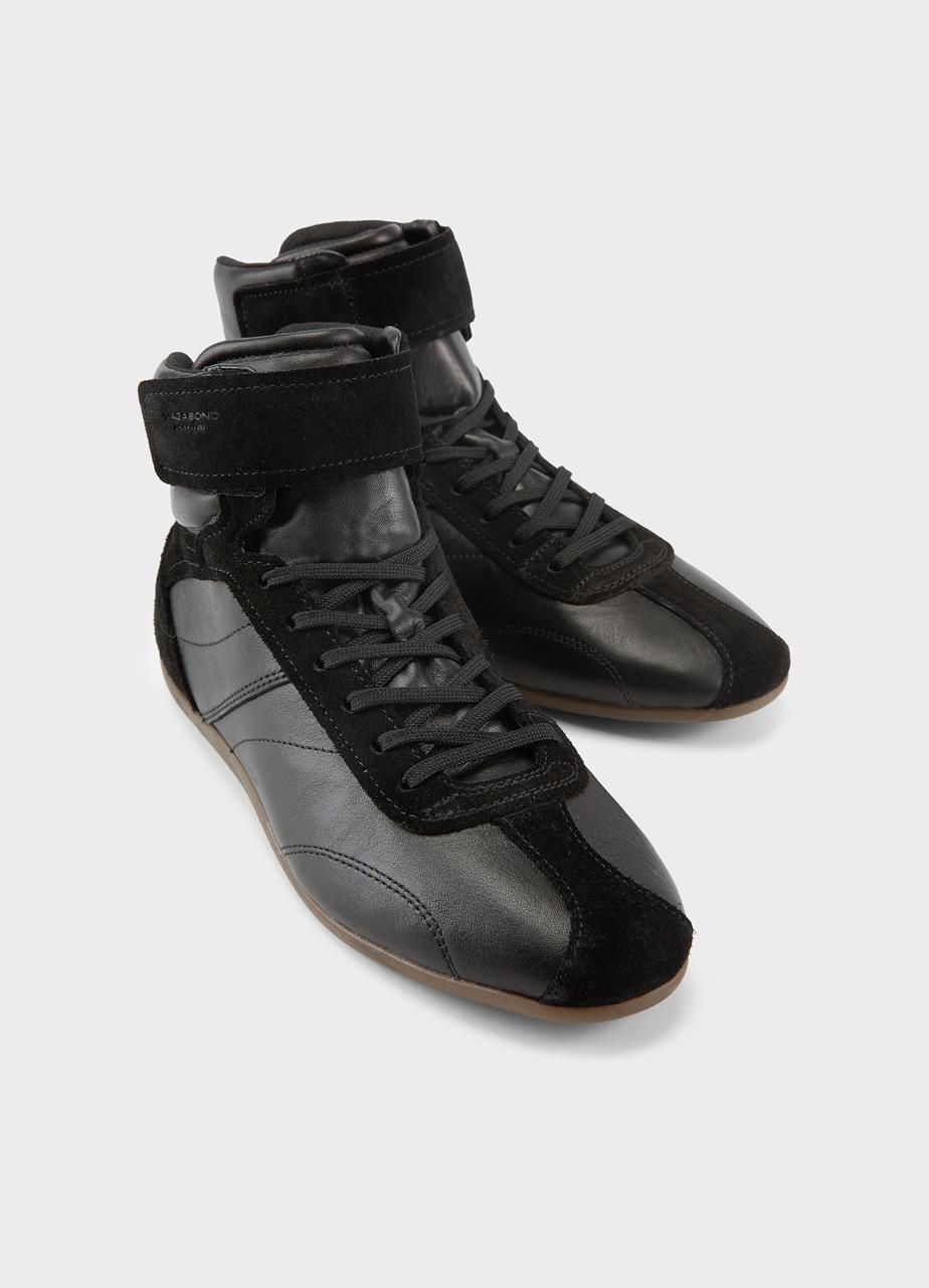 Hollie sneakers Black, Suede/Leather