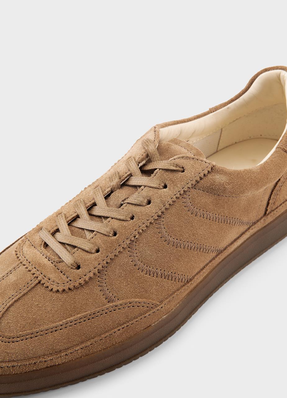 Leo sneakers Beige, Suede