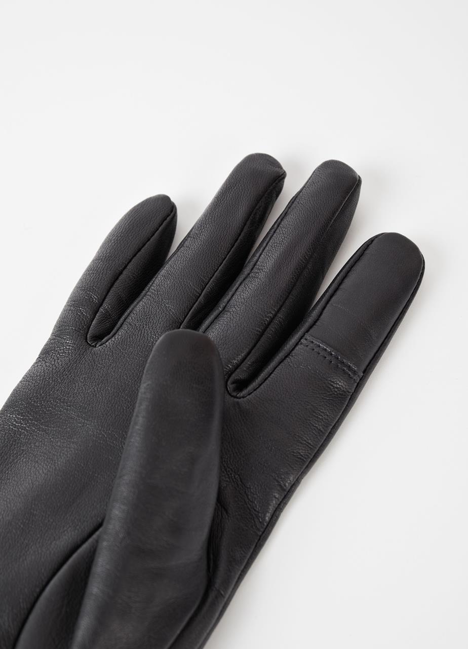 Classic glove w Black leather