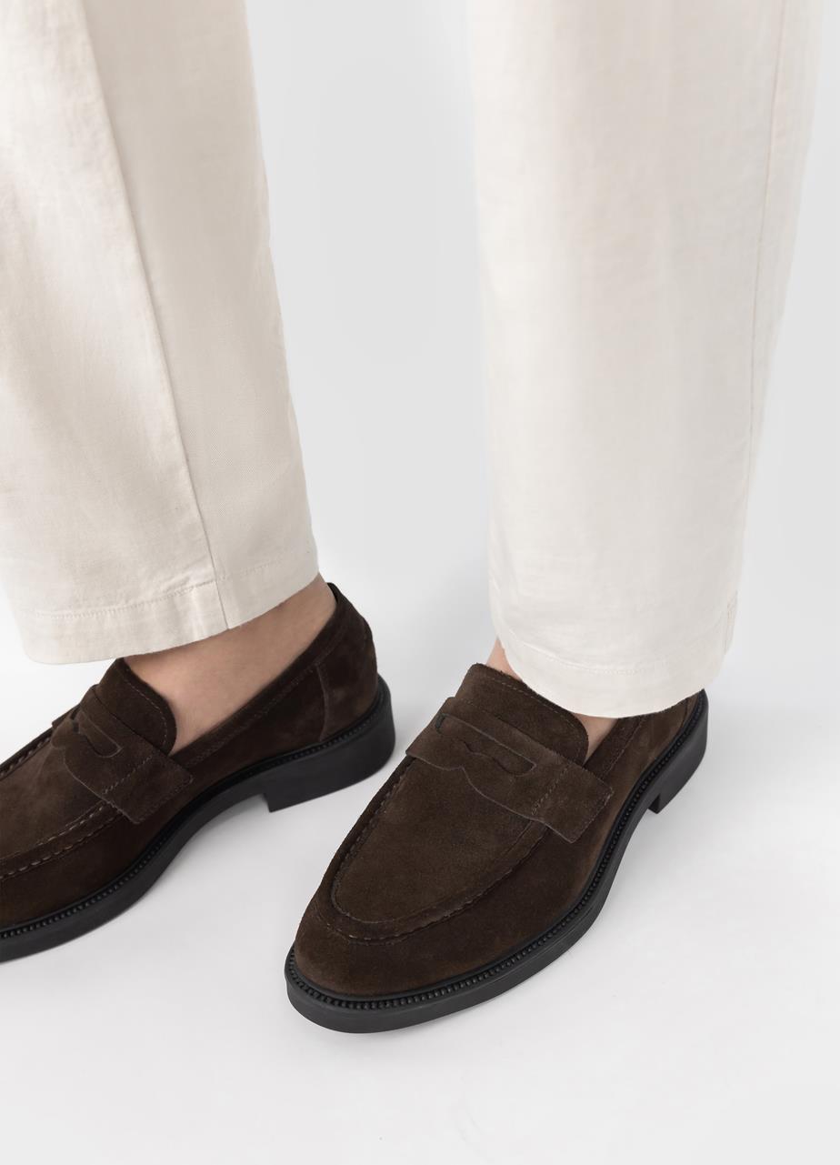 Alex m loafers Dark Brown suede