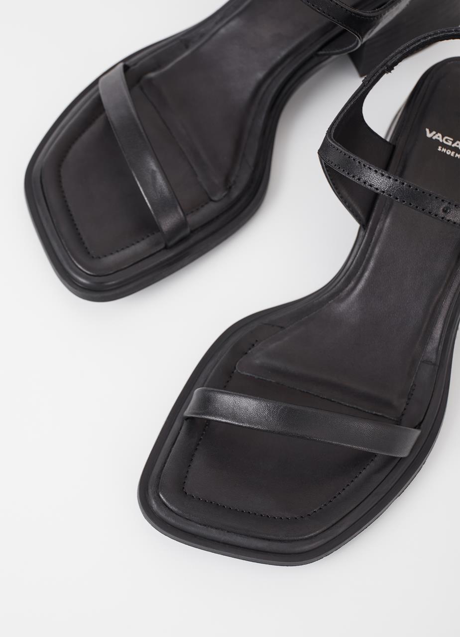 Ines sandals Black leather