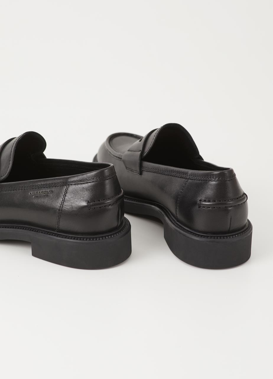 Alex m loafers Black leather