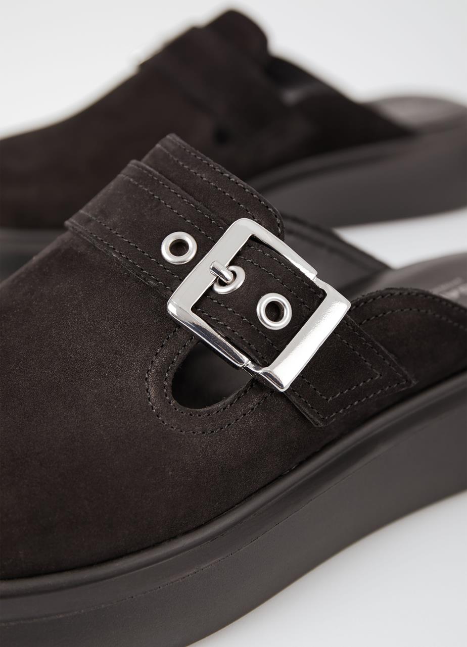 Blenda mules Black nubuck