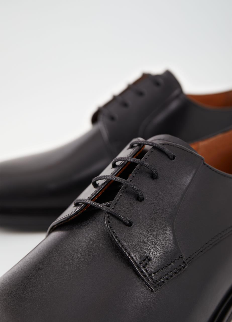 Andrew shoes Black leather