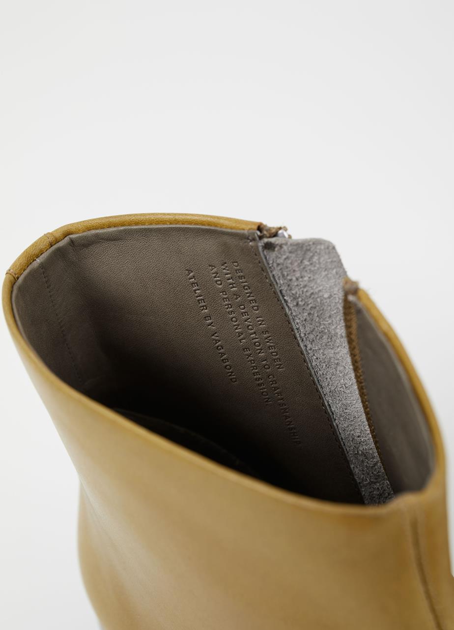Samira boots Green leather