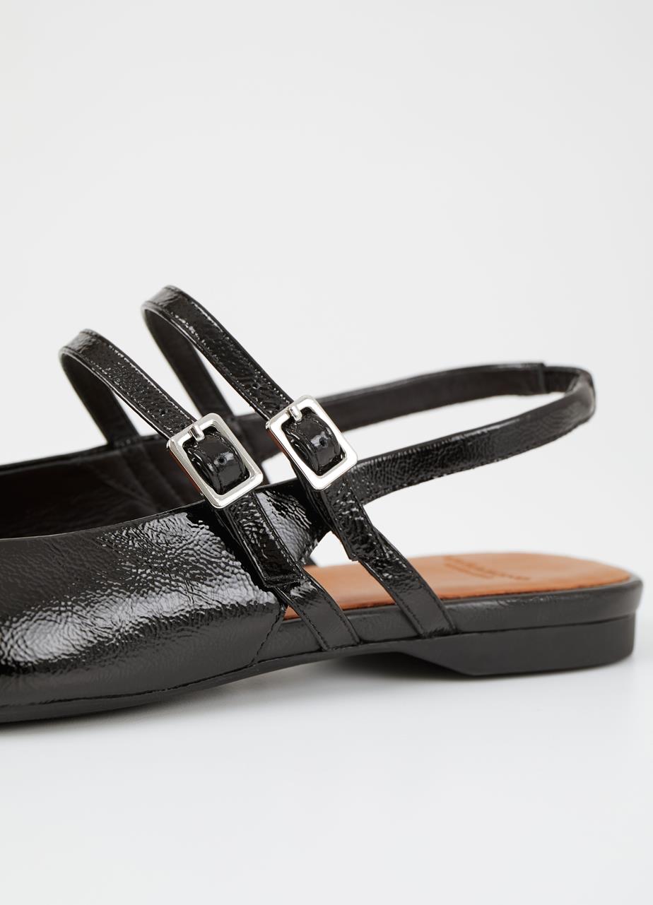 Hermine ballet flats Black patent leather