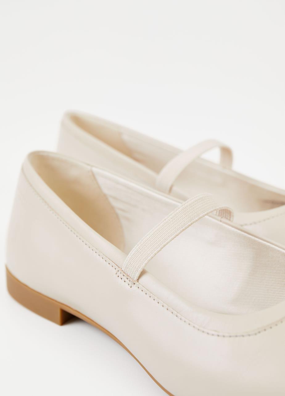Sibel ballet flats Off-White leather