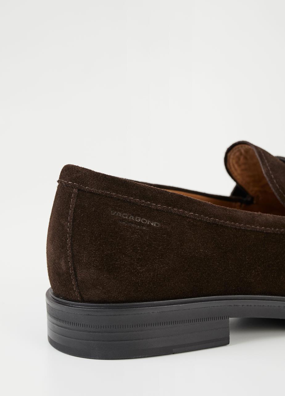 Andrew loafers Dark Brown suede