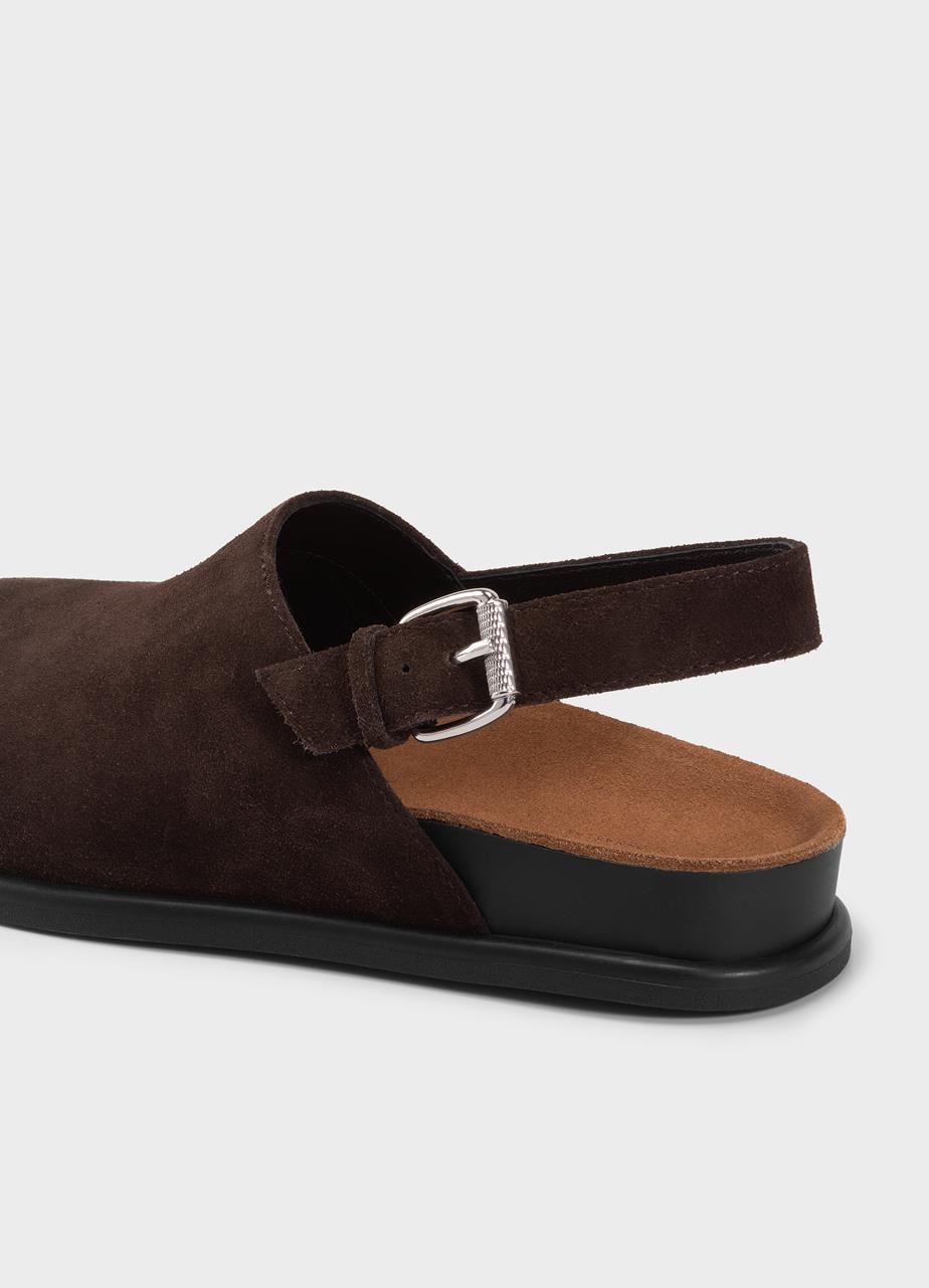 Effie mules Brown suede