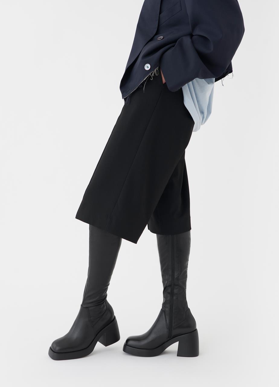 Brooke tall boots BLACK LEATHER/COMB