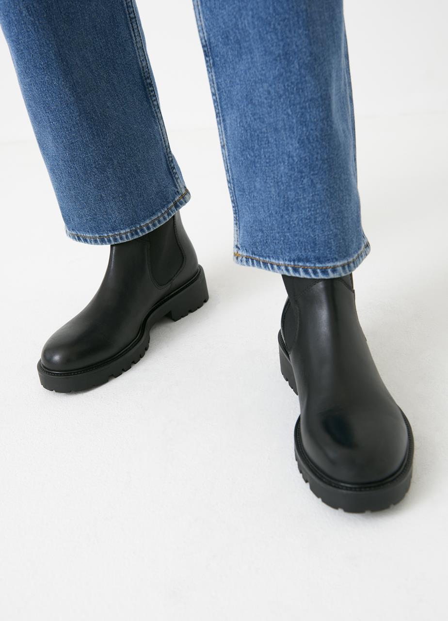 Kenova boots BLACK LEATHER