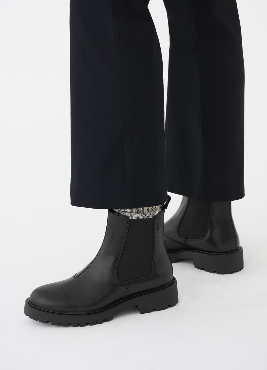 Kenova boots Black leather