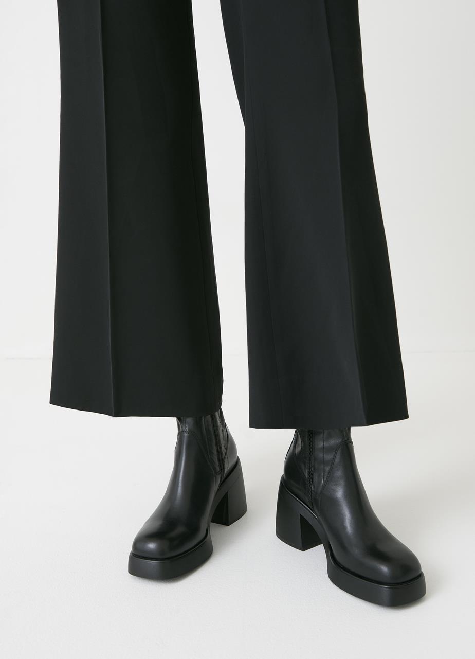 Brooke boots BLACK LEATHER/COMB