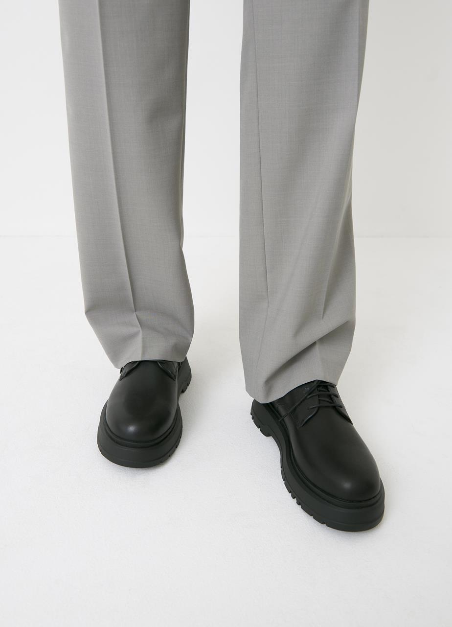 Jeff shoes Black leather