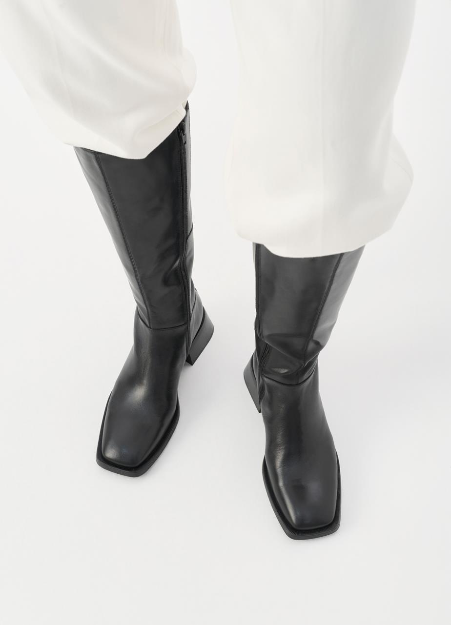 Blanca tall boots Black leather