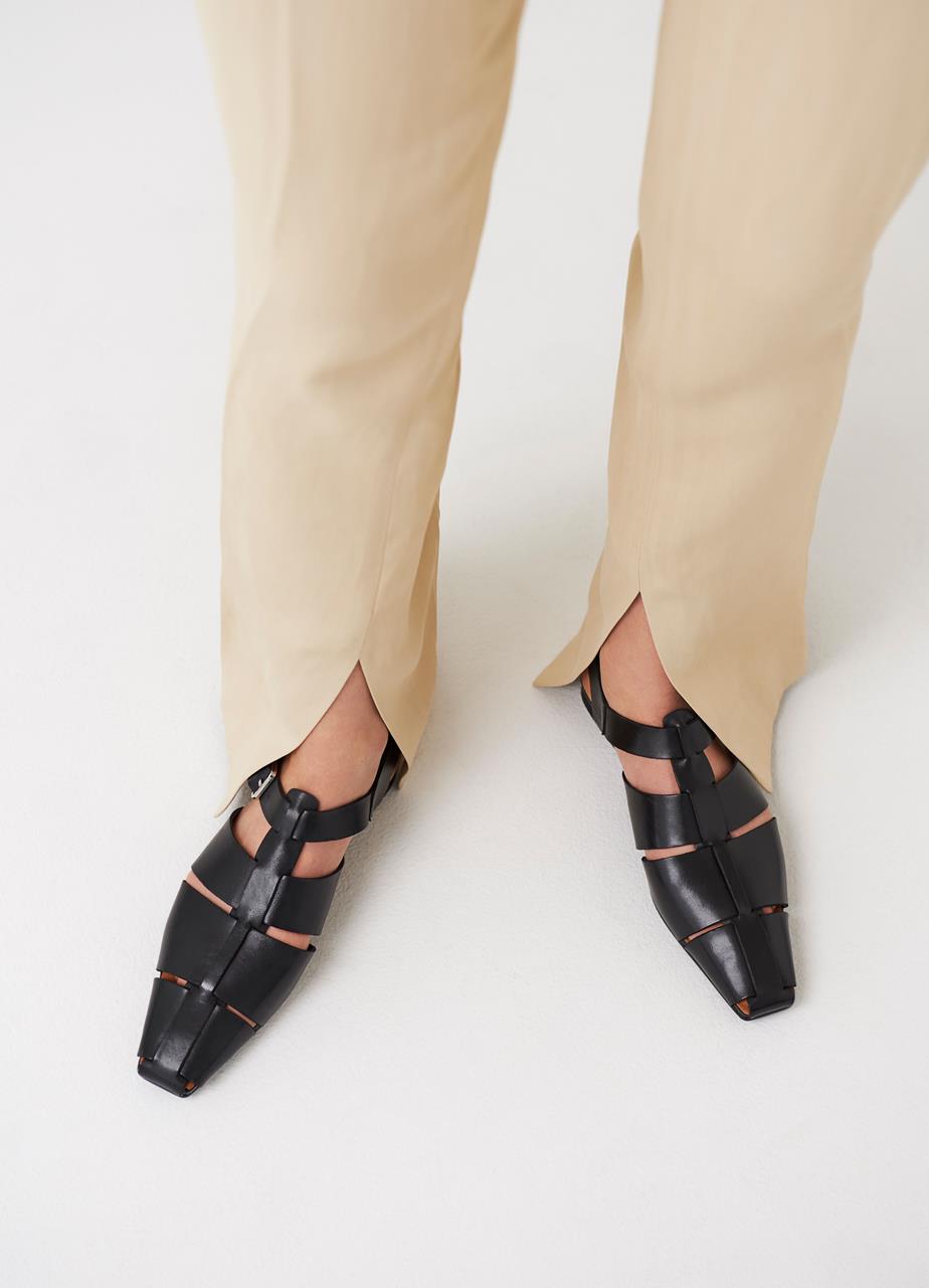 Wioletta sandals BLACK LEATHER