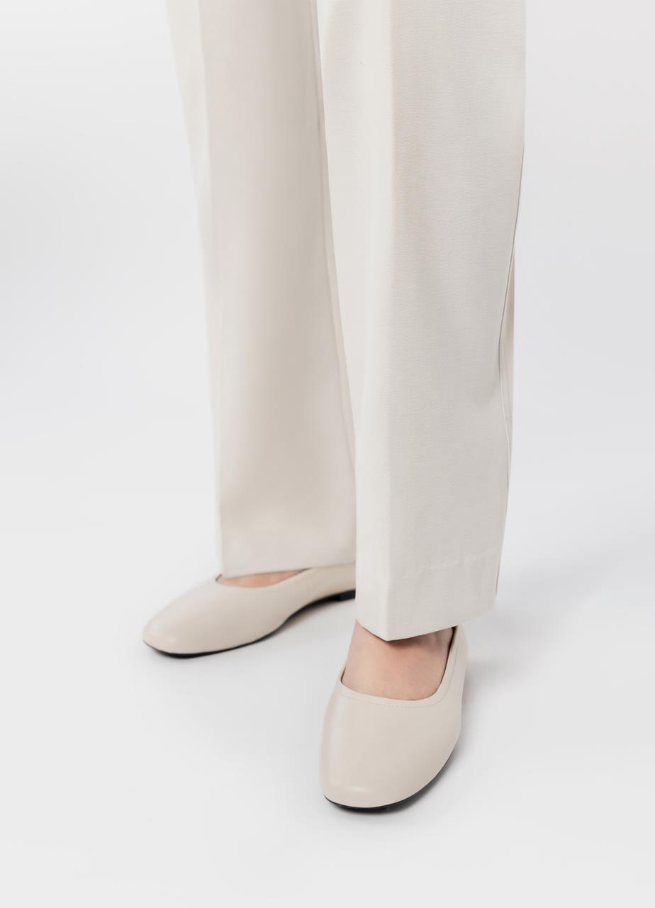Jolin ballet flats Off-White leather