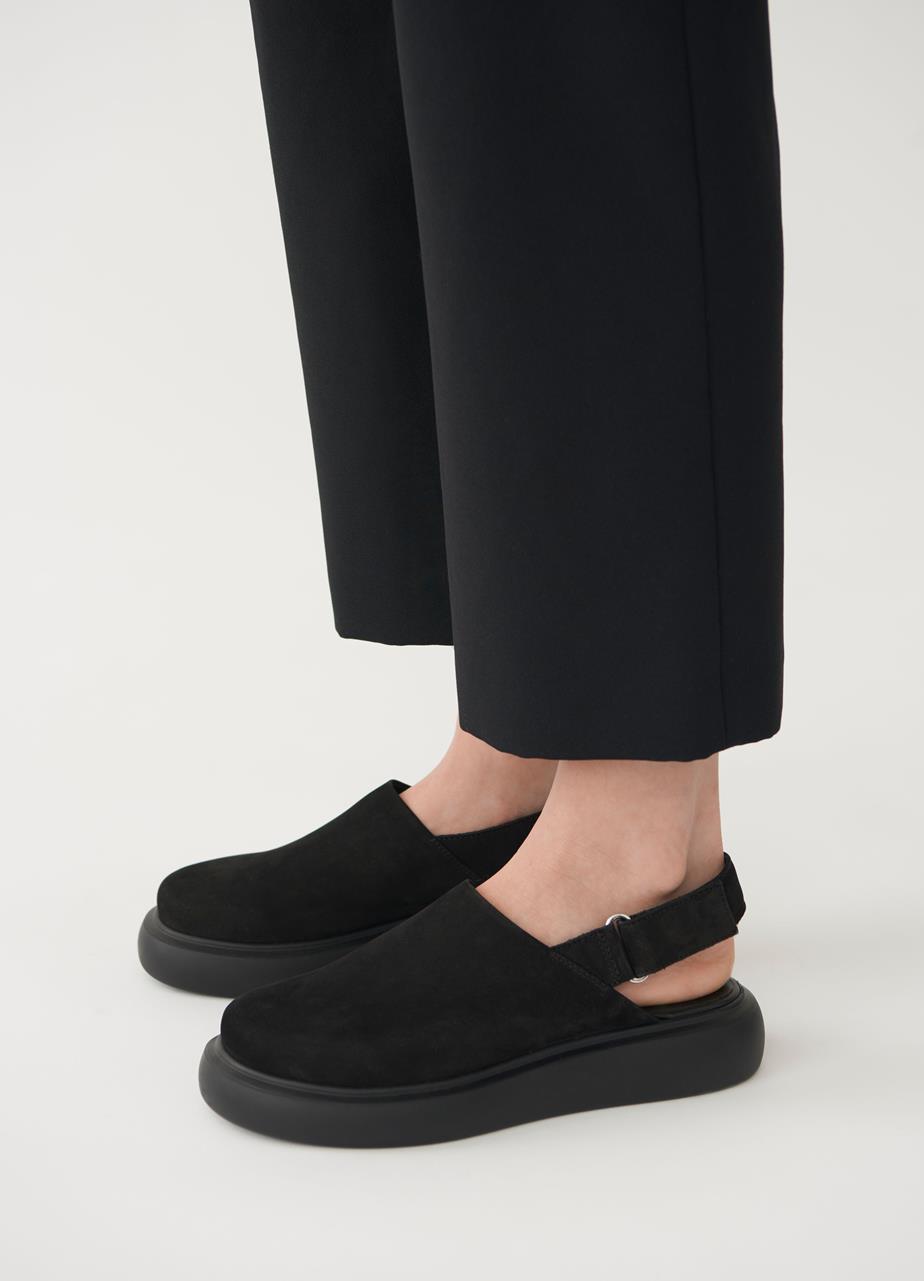 Blenda mules Black nubuck