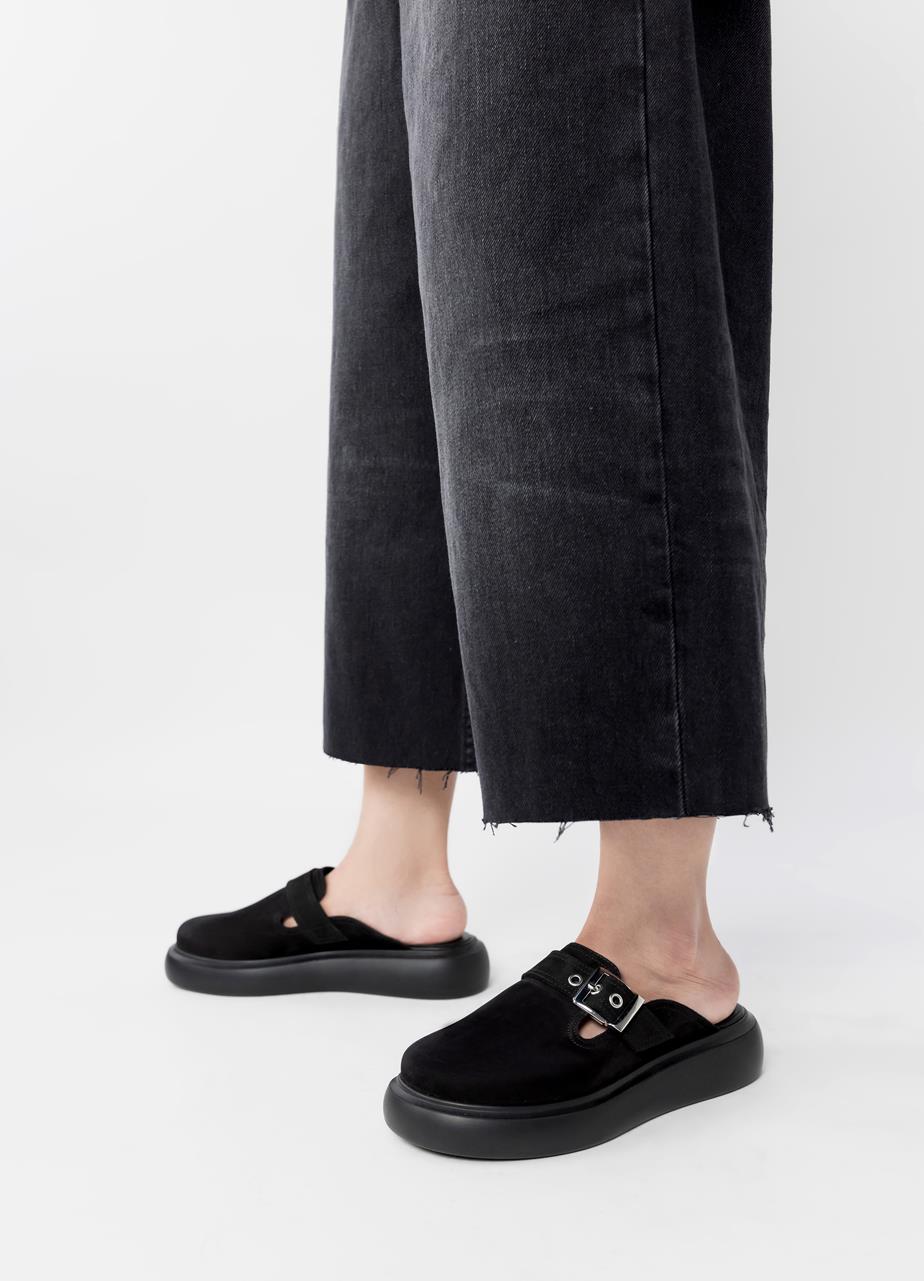 Blenda mules Black nubuck