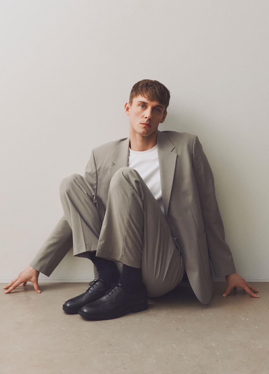 Andrew shoes Black leather
