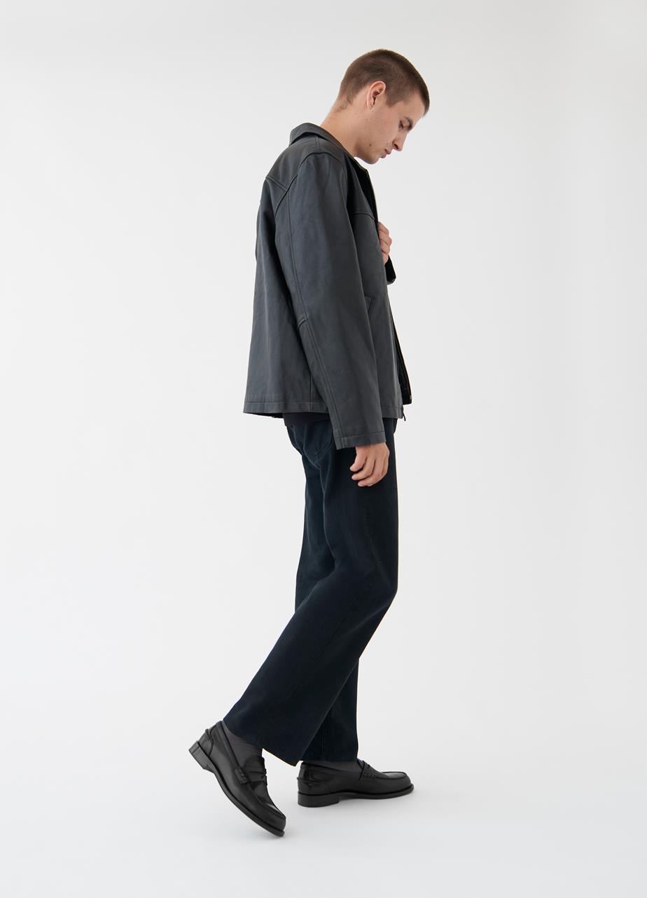 Steven loafers Black leather