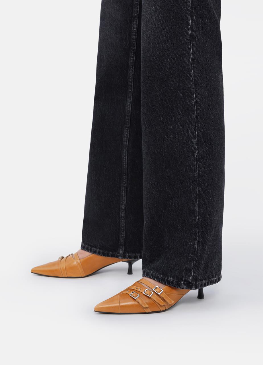 Lykke pumps Brown leather