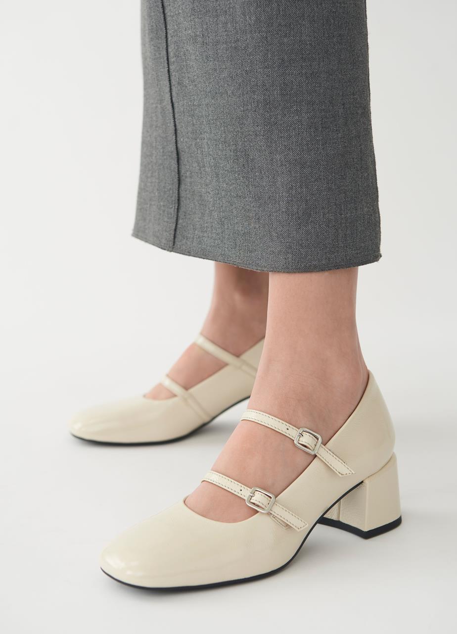 Adison pumps Beige patent leather