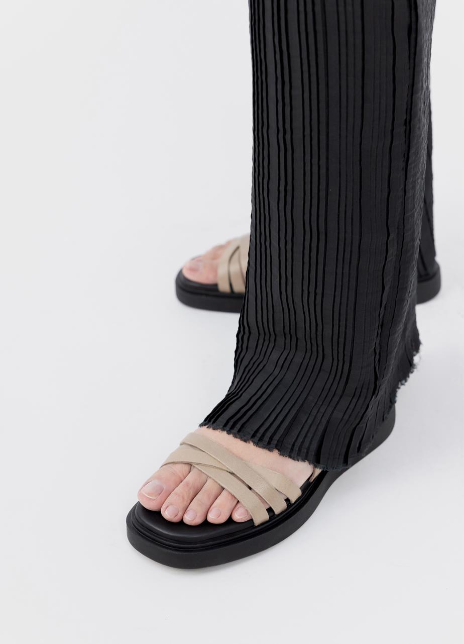 Connie sandals Light Brown leather