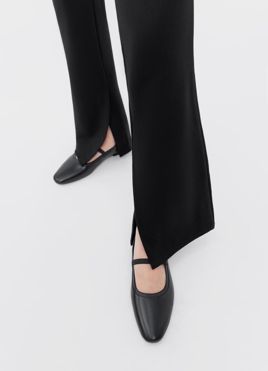 Sibel ballet flats Black leather