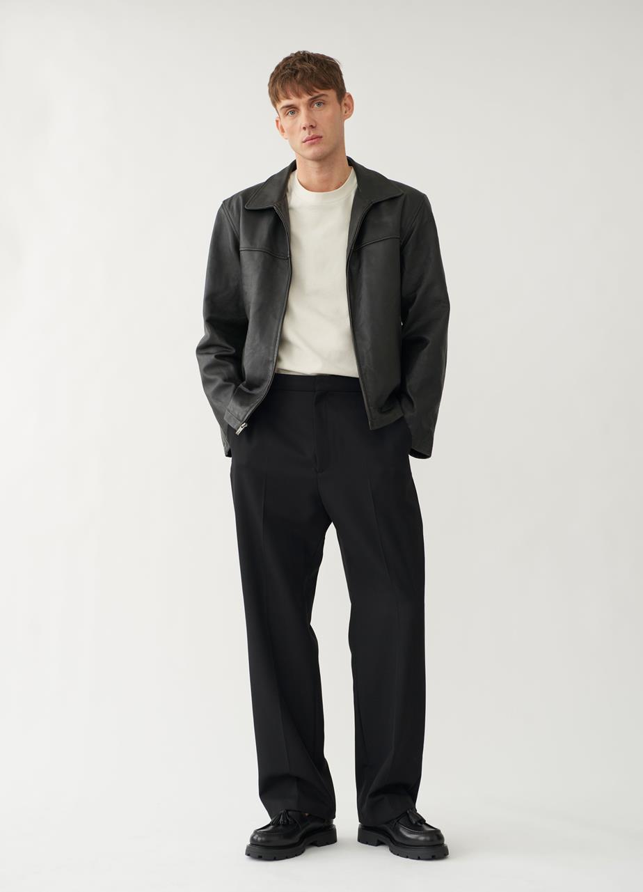 Cameron loafers Black leather
