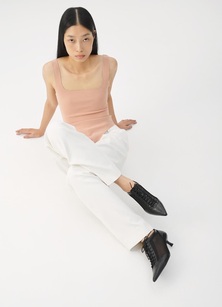 Lykke shoes Black leather/mesh
