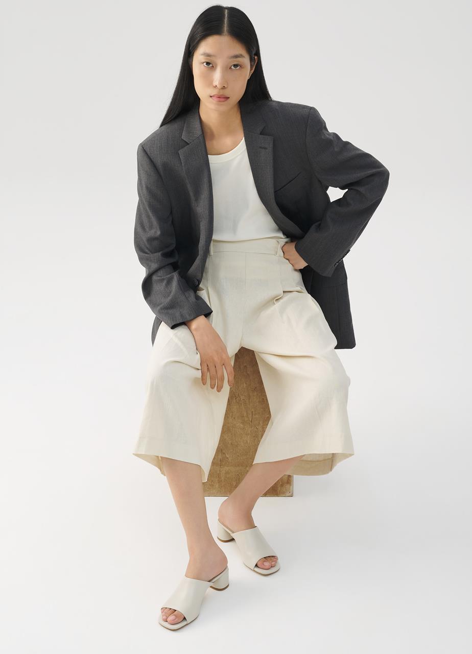 Piper mules Off-White leather