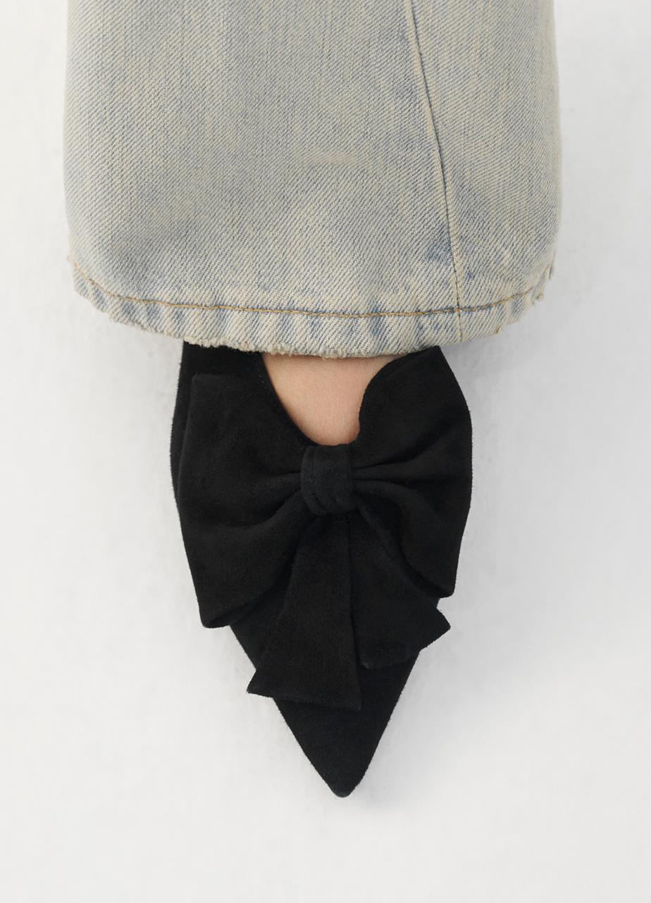 Hermine ballet flats Black suede