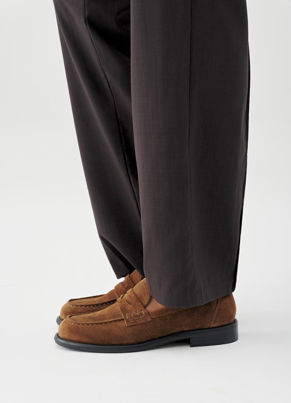 Linn loafers Brown, Suede