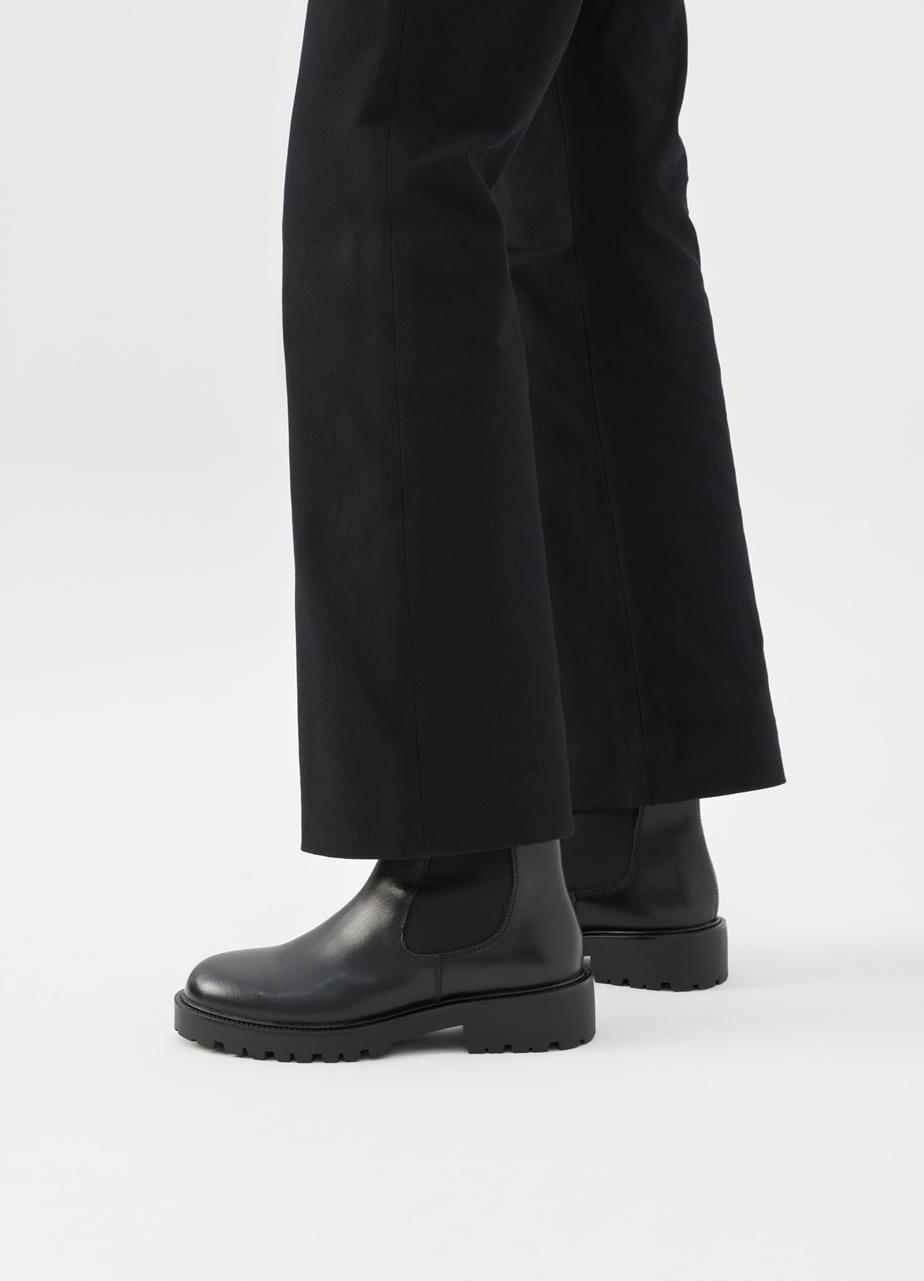 Kenova boots Black leather