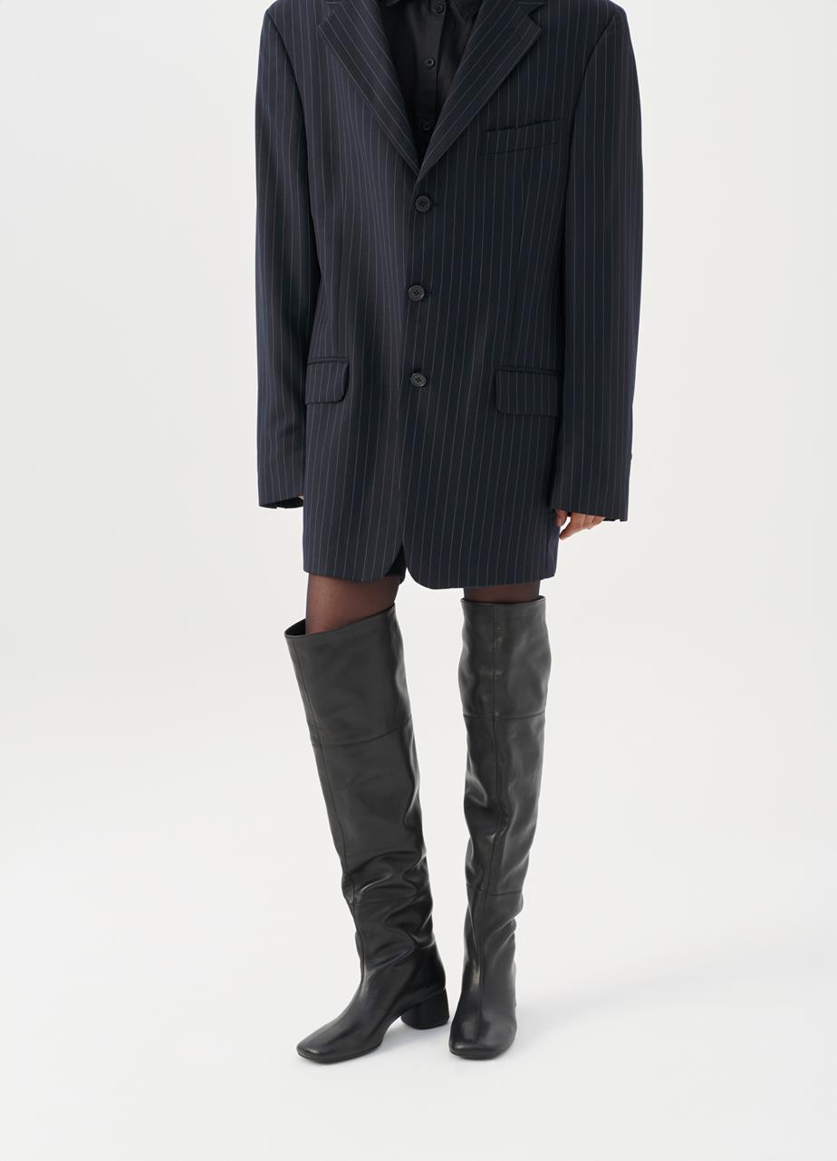 Livia tall boots Black leather