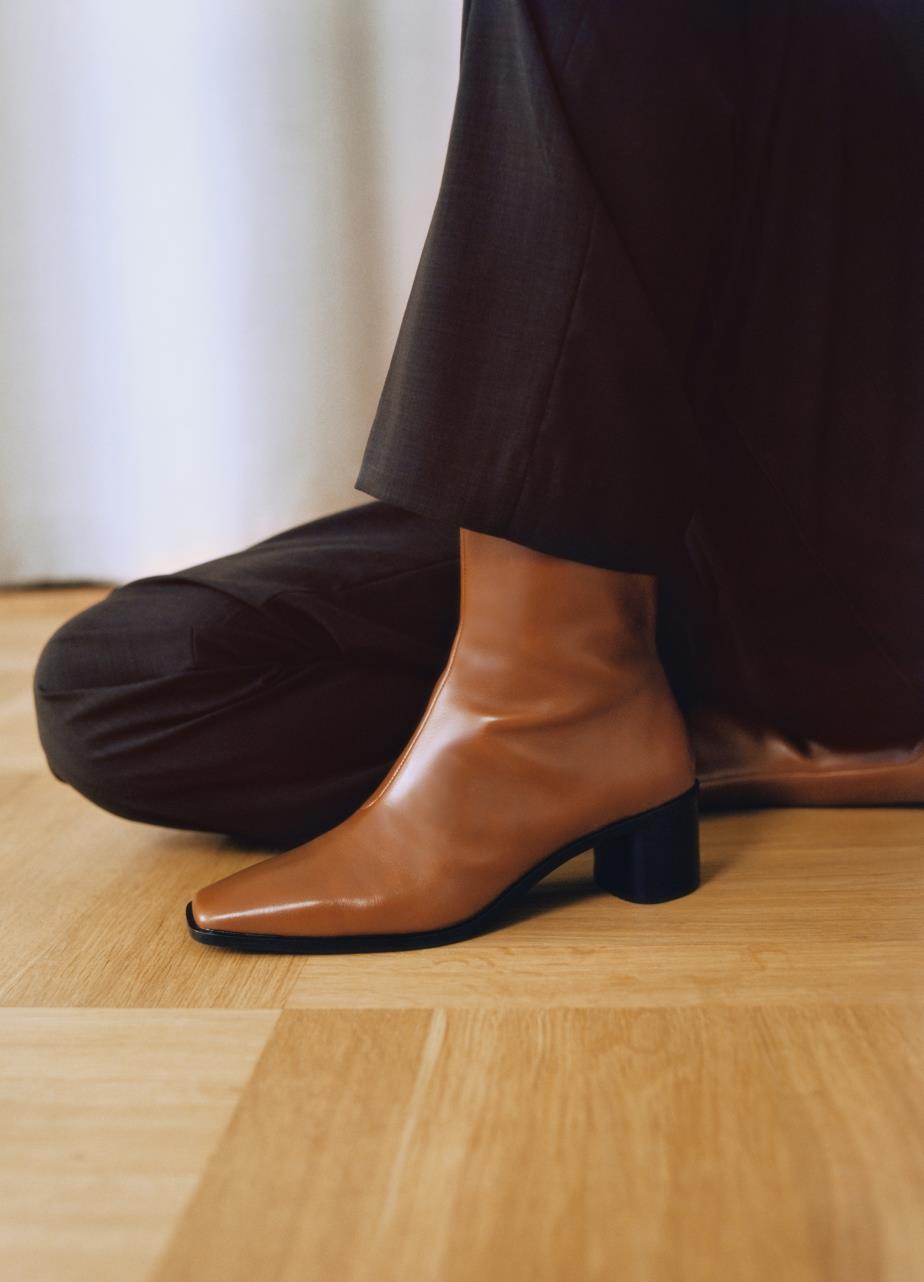 Fay ankle boots Brown, Leather