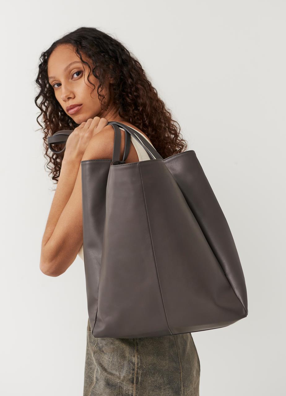 Masella bag Grey leather