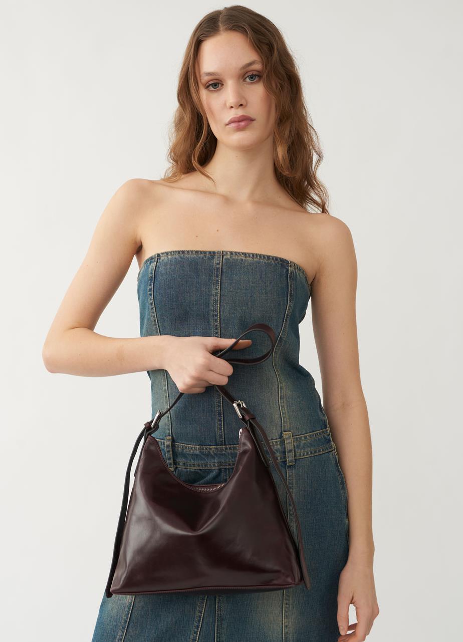 Bari bag Dark Brown leather