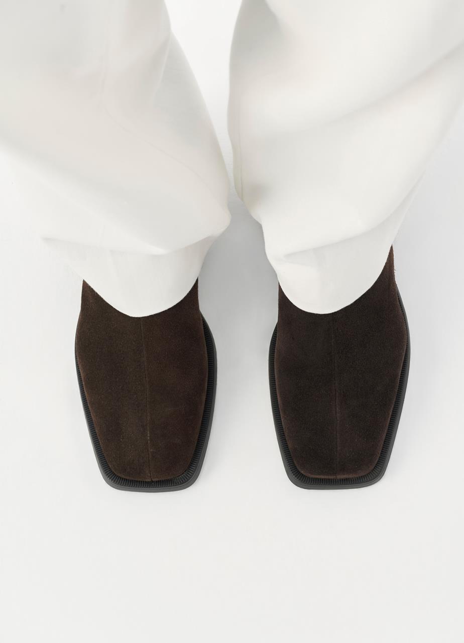 Blanca boots Dark Brown suede