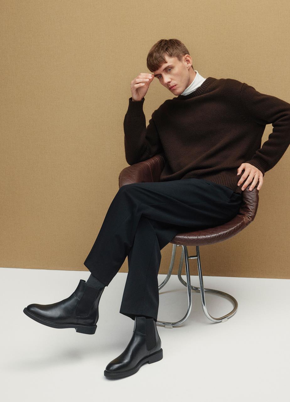 Alex m boots Black leather