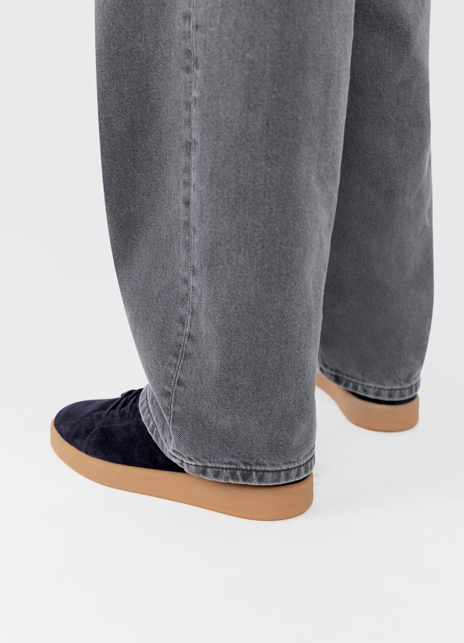 Teo sneakers Dark Blue suede